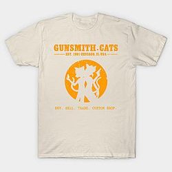 Gunsmith Cat Shop - orange T-shirt TP3112