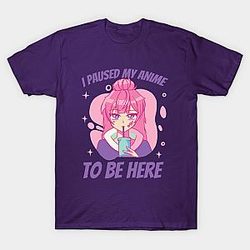 Cute Anime Girl Drink T-shirt TP3112