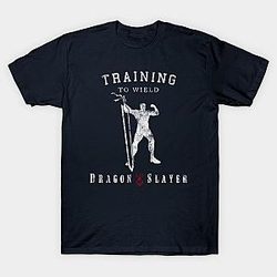 Training to Wield Dragon Slayer T-shirt TP3112