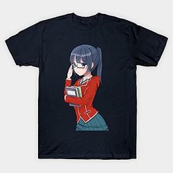 Anime girl with glasses T-shirt TP3112