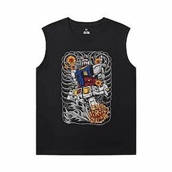 Gundam Men'S Sleeveless Muscle T Shirts Anime Tee WS2402 Offical Merch