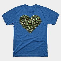 Mech Love Not War (Green Edition) T-shirt TP3112