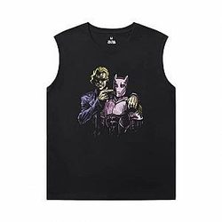 JoJo Tee Anime Kujo Jotaro Mens Sleeveless Sports T Shirts WS2402 Offical Merch