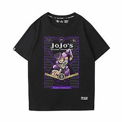 Anime Kujo Jotaro Tshirt JoJo's Bizarre Adventure T-Shirt WS2402 Offical Merch