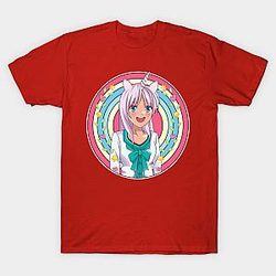 Japanese Anime Unicorn Girl' Cool Japanese Kawaii T-shirt TP3112