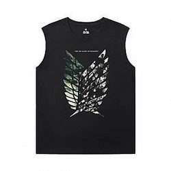 Attack on Titan Mens Graphic Sleeveless Shirts Anime Tees WS2402 Offical Merch