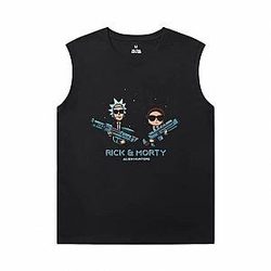 Rick and Morty T-Shirt Personalised Sleeveless T Shirts Men'S For Gym WS2402 Offical Merch