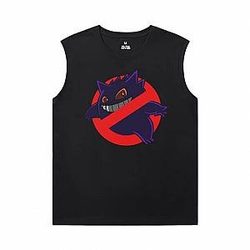 Pokemon T-Shirts Cool Gengar Full Sleeveless T Shirt WS2402 Offical Merch