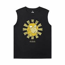 Quality Tshirt Pokemon Black Sleeveless Shirt Men WS2402 Offical Merch