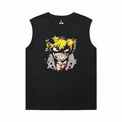 Cool Tshirts Japanese Anime My Hero Academia Mens Sleeveless Tee Shirts WS2402 Offical Merch