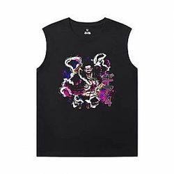 Anime One Piece Tee Cool Sleeveless Tshirt WS2402 Offical Merch