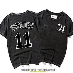 Quality Slam Dunk No.11 Rukawa Kaede Tee Shirt WS2402 Offical Merch