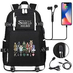Shield Hero Backpack: Shield Hero Character Printed Backpack