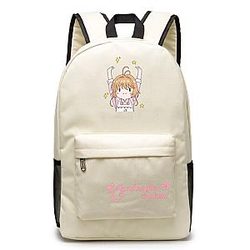 Cardcaptor Sakura Backpack : White Backpack Sakura Cardcaptor