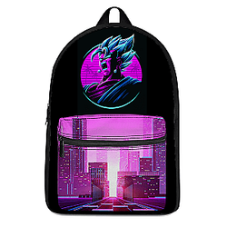 Dragon Ball Mochilas - Vegito Super Saiyan Blue Retro Canvas Mochila SAI0505