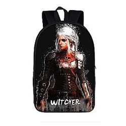 The Witcher Ciri Walking In The Rain Art Design Backpack Bag SAI0505