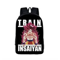 Dragon Ball Backpacks - Goku Train Insane Dope School Backpack Bag  SAI0505