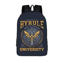 The Legend Of Zelda Hyrule University Unique Backpack Bag SAI0505