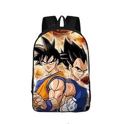 Dragon Ball Sacs à dos - Goku Vegeta Boucles d'oreilles Fusion Cool Style Sac à dos scolaire SAI0505