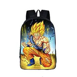 Dragon Ball Z Backpacks -  Goku Super Saiyan Fight Fan Art School Backpack Bag  SAI0505