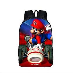 Super Mario Kart Racing Turbo Boost Backpack Bag SAI0505