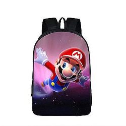 Super Mario Galaxy Cool 3D Space Flying Backpack Bag SAI0505