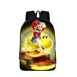 Super Mario Galaxy Glowing Yellow Yoshi Backpack Bag SAI0505