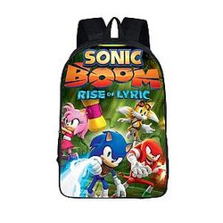 Sonic Boom Rise Of Lyric Tails Knuckles Amy Backpack Bag SAI0505