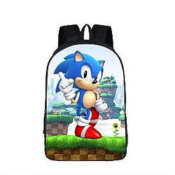 Sonic The Hedgehog 3D Greenhill Zone School Backpack Bag SAI0505