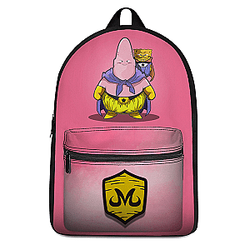 Dragon Ball Z Backpacks -  Patrick Spongebob Parody Fat Buu Babidi Cute Pink Backpack  SAI0505