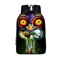 The Legend Of Zelda Majora's Mask Link Transformations Backpack Bag SAI0505