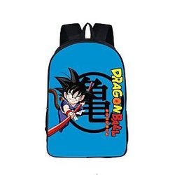 Dragon Ball Backpacks - Cute Kid Goku Kanji Symbol Japan Anime School Backpack Bag  SAI0505