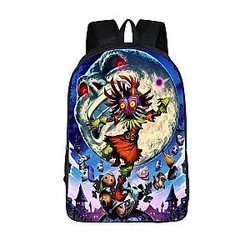 The Legend Of Zelda Majora's Mask Creepy Moon Backpack Bag SAI0505