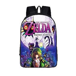 The Legend Of Zelda Majora's Mask 3D Night Sky Backpack Bag SAI0505