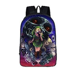 The Legend Of Zelda Majora's Mask Epic Fantasy Backpack Bag SAI0505