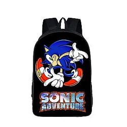 Sega Sonic Adventure Awesome Pose School Backpack Bag SAI0505