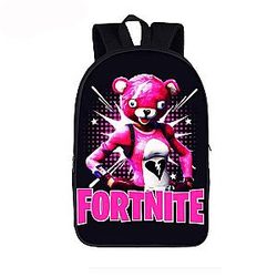 Fortnite Battle Royal Cuddle Team Leader Black Backpack Bag SAI0505
