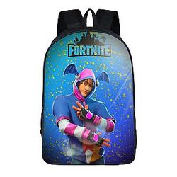 Fortnite Battle Royal K-Pop Skin Bat Ears Blue Backpack Bag SAI0505