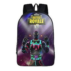 Fortnite Battle Royal LiteShow Outfit Neon Light Backpack Bag SAI0505
