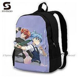 Assassination Classroom Backpack: Shiota Nagisa and Maehara Hiroto Backpack