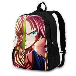Fairy Tail Backpacks: Half Face Natsu and Lucy Backpack