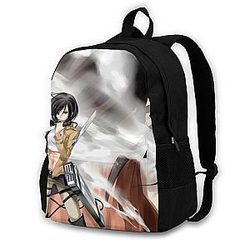 Attack On Titan Backpacks: Cool Ackerman Mikasa Backpack