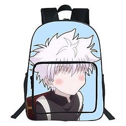 Hunter x Hunter Backpacks: Zoldyck Killua Blue Backpack