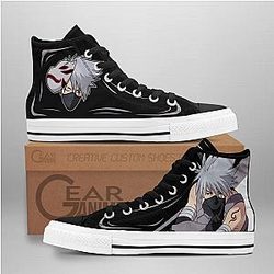 Naruto Converse - Anbu Kakashi High Top Shoes | Anime Converse AG0512