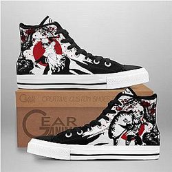 Naruto Converse - Minato Namikaze High Top Shoes NRT | Anime Converse AG0512