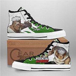 Fullmetal Alchemist Converse - Scar High Top Shoes | Anime Converse AG0512