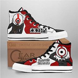 Future Diary Converse - Yomotsu Hirasaka High Top Shoes | Anime Converse AG0512