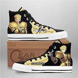 Fate Zero Converse - Gilgamesh High Top Shoes | Anime Converse AG0512