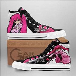 Akame ga Kill Converse - Mine High Top Shoes | Anime Converse AG0512