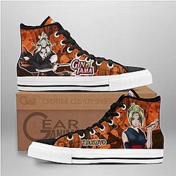 Gintama Converse - Tsukuyo High Top Shoes | Anime Converse AG0512